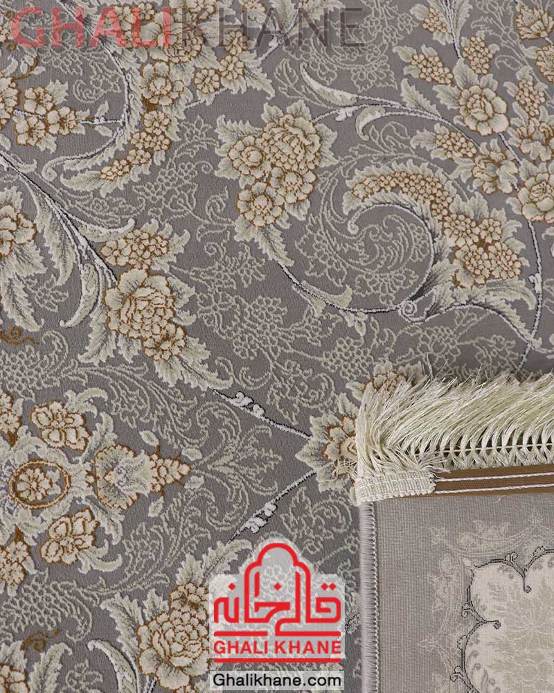 فرش گل برجسته ساوین طوسی