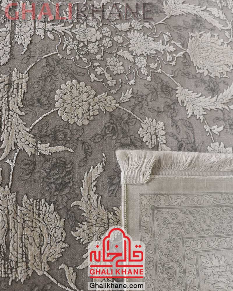 فرش گل برجسته مدرن