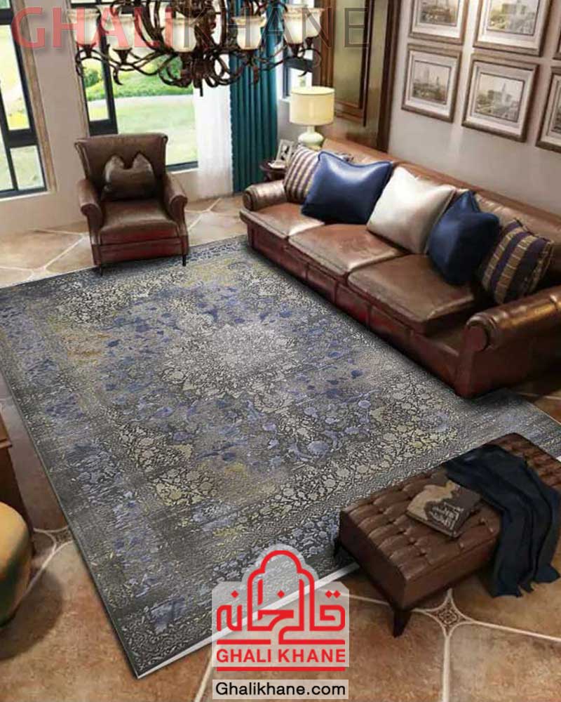 فرش مدرن کلکسیون لاوین 1200 شانه کد 2056