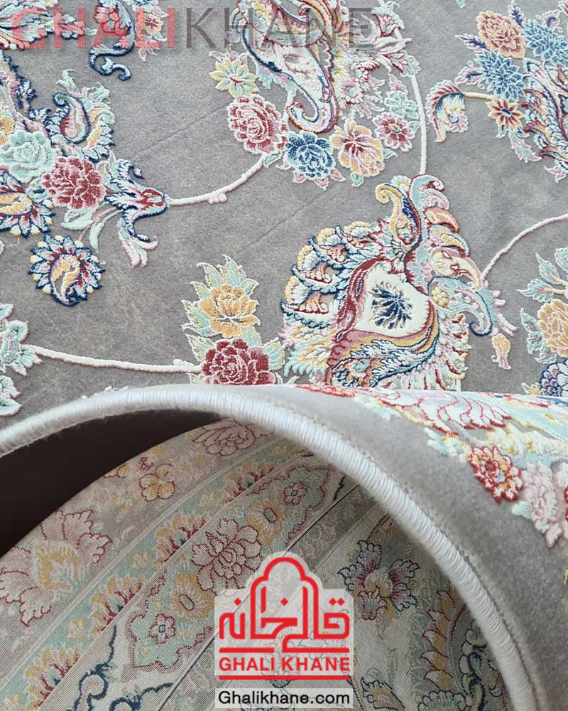 فرش مشهد کد 813001 طوسی 1500 شانه تراکم 4500