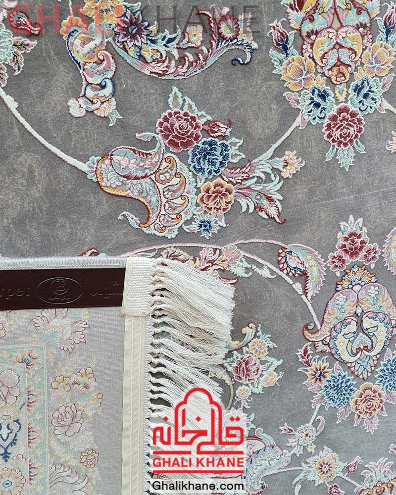 فرش مشهد کد 813001 طوسی 1500 شانه