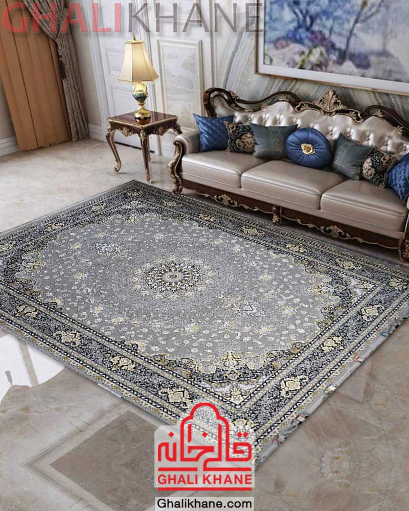 فرش زمرد مشهد کد 23003 الماسی
