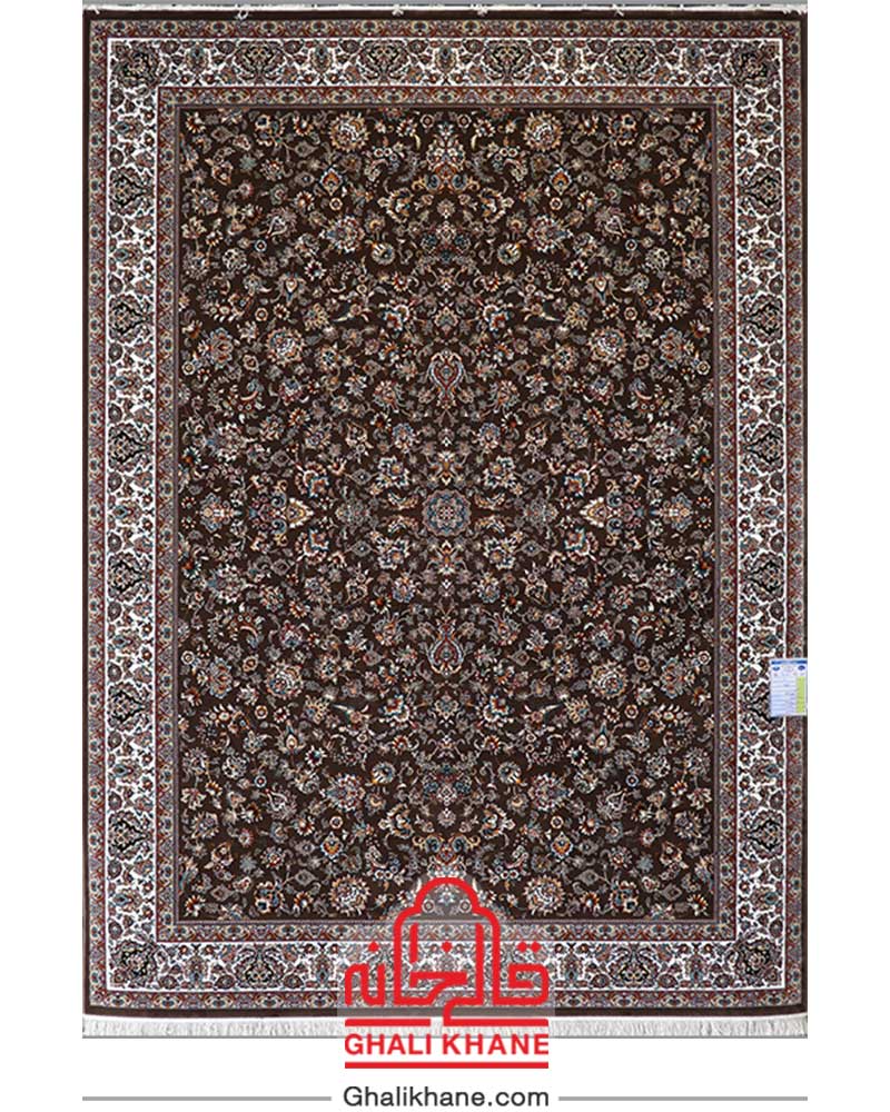 فرش نگین مشهد کد 2591 گردویی