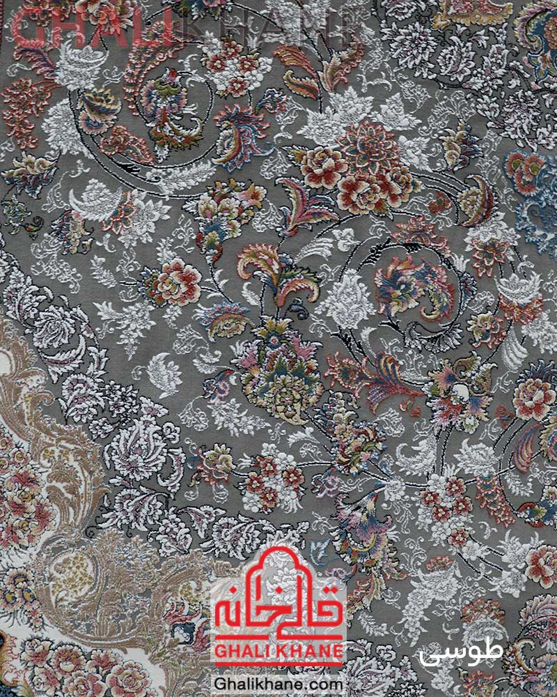 فرش نگین مشهد کد 1013 طوسی