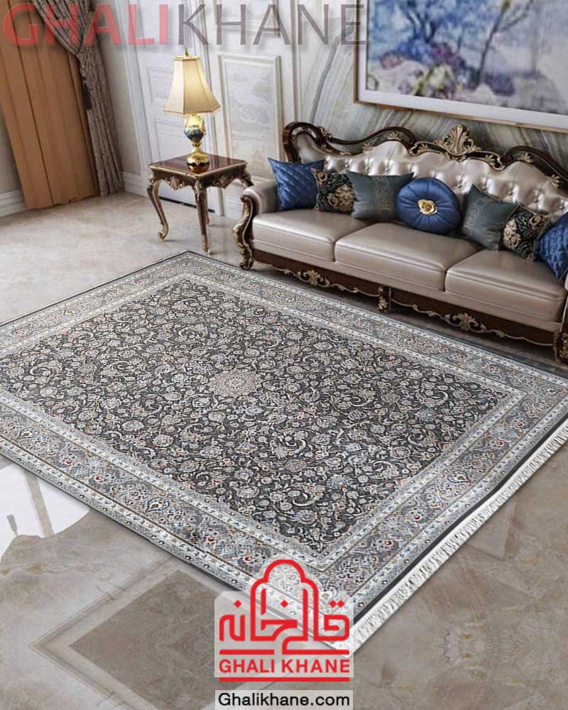 فرش زمرد مشهد کد 37003 الماسی