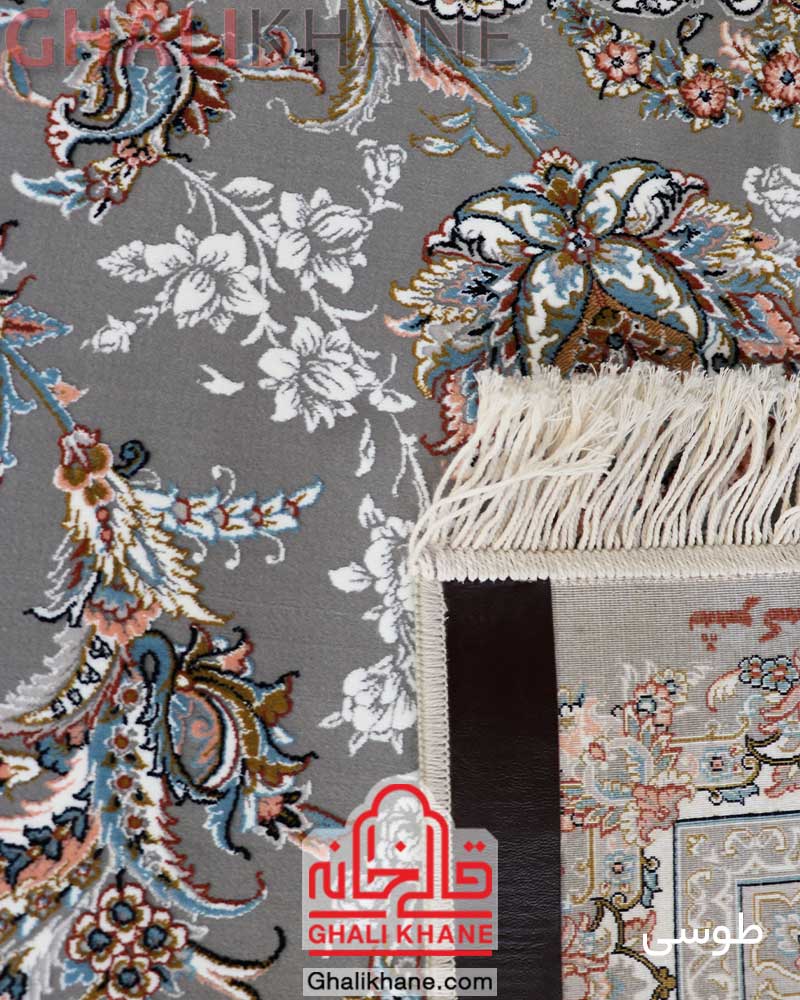 فرش نگین مشهد کد 1218 طوسی 1200 شانه