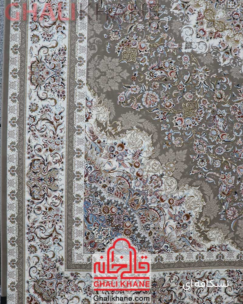 فرش زمرد مشهد کد 37000 نسکافه ای