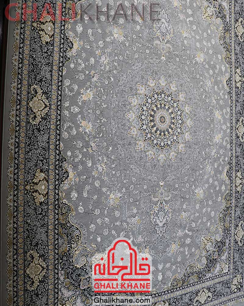 فرش زمرد مشهد 1200 شانه کد 23003 الماسی