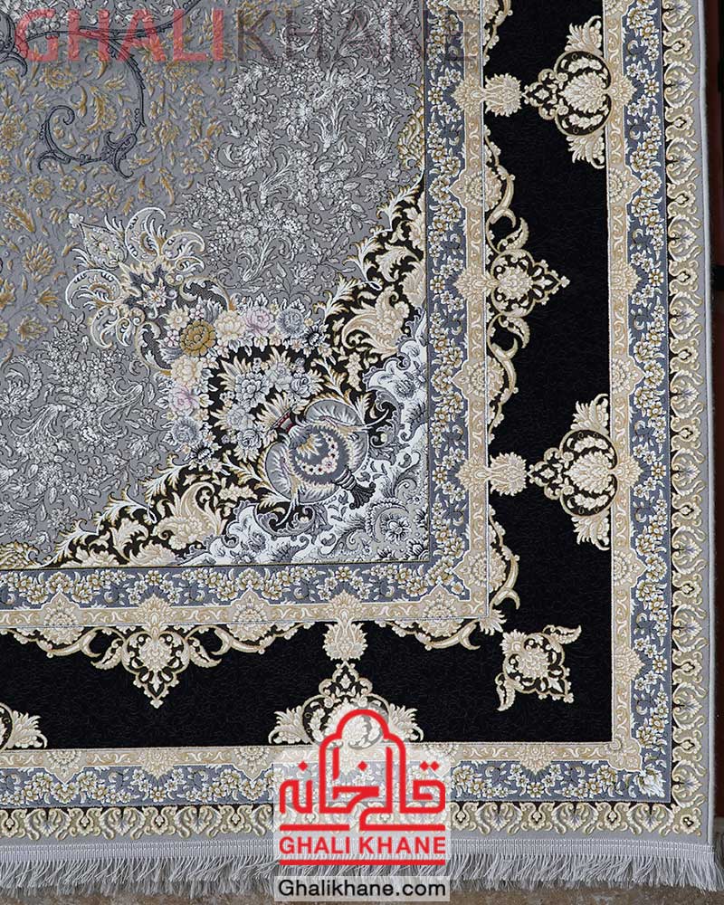 فرش زمرد مشهد کد 23002 الماسی روشن