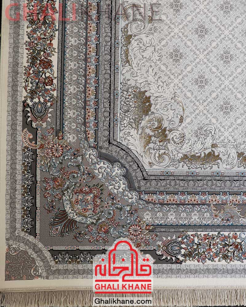 فرش نگین مشهد کد 1220 کرم