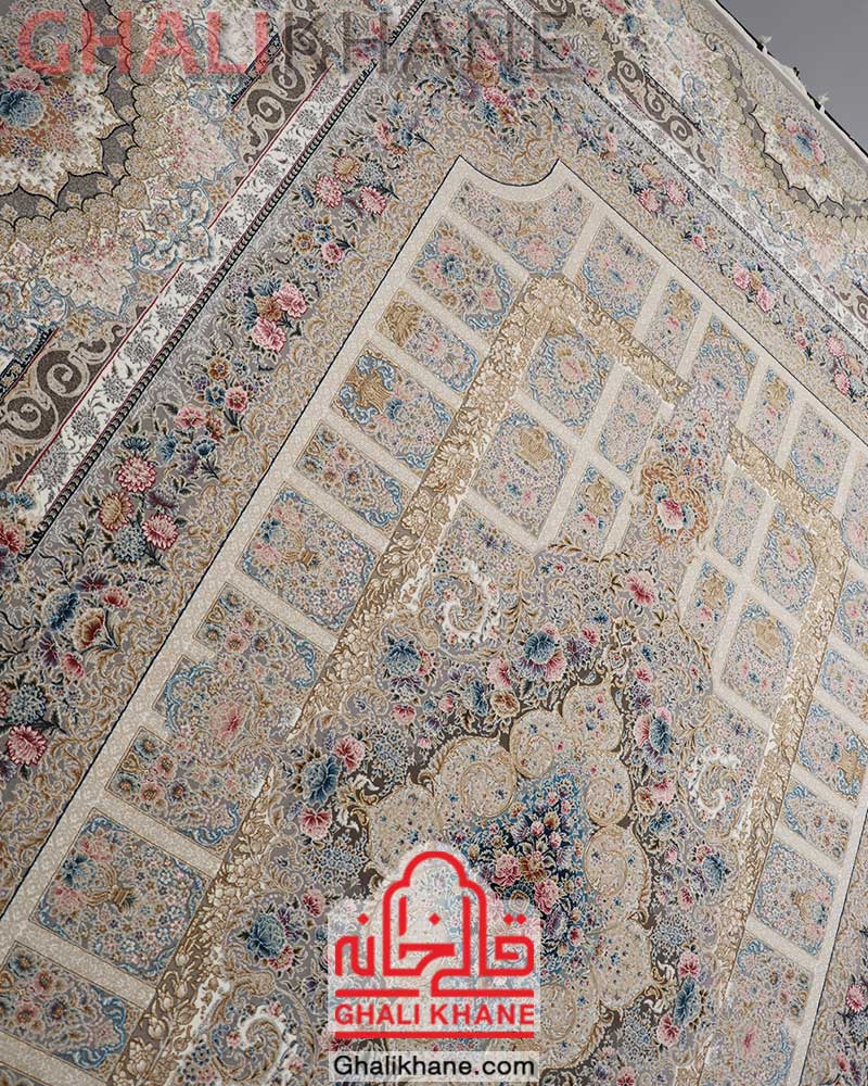 فرش ستاره کویر یزد کلکسیون نقش جهان کد E042-2030