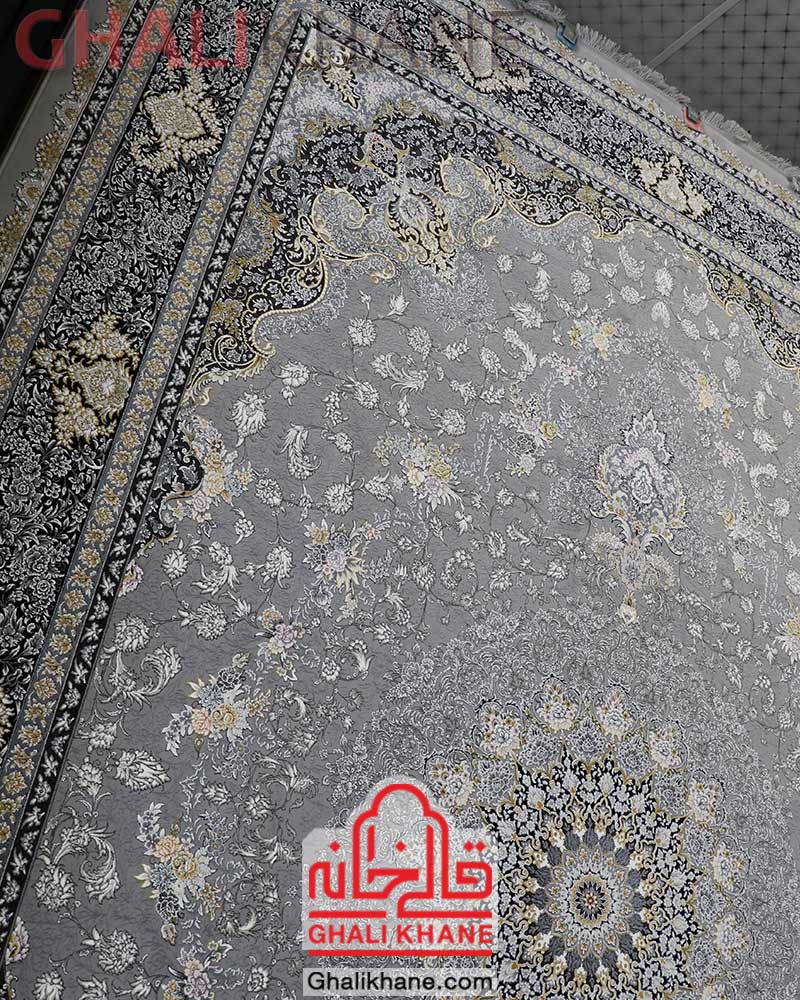 فرش زمرد مشهد کد 23003 الماسی