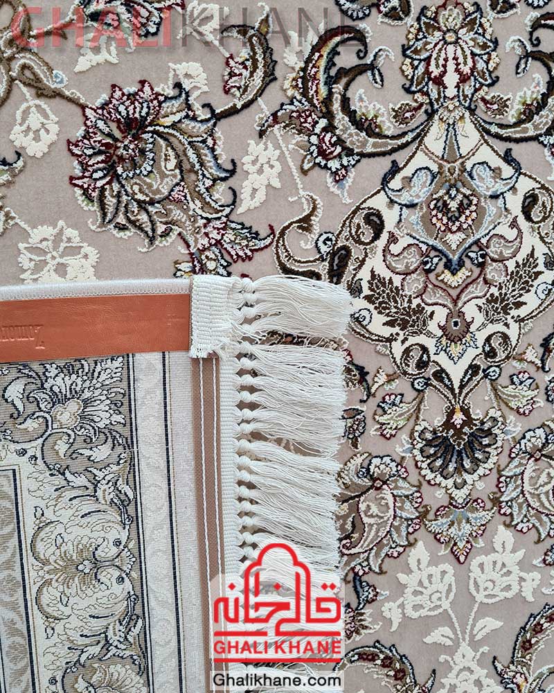 فرش زمرد مشهد کد 22008 صدفی