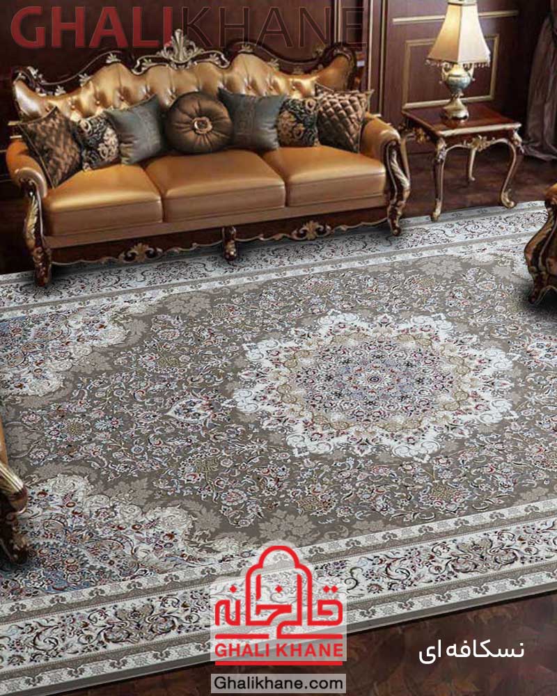 فرش زمرد مشهد کد 37000 نسکافه ای