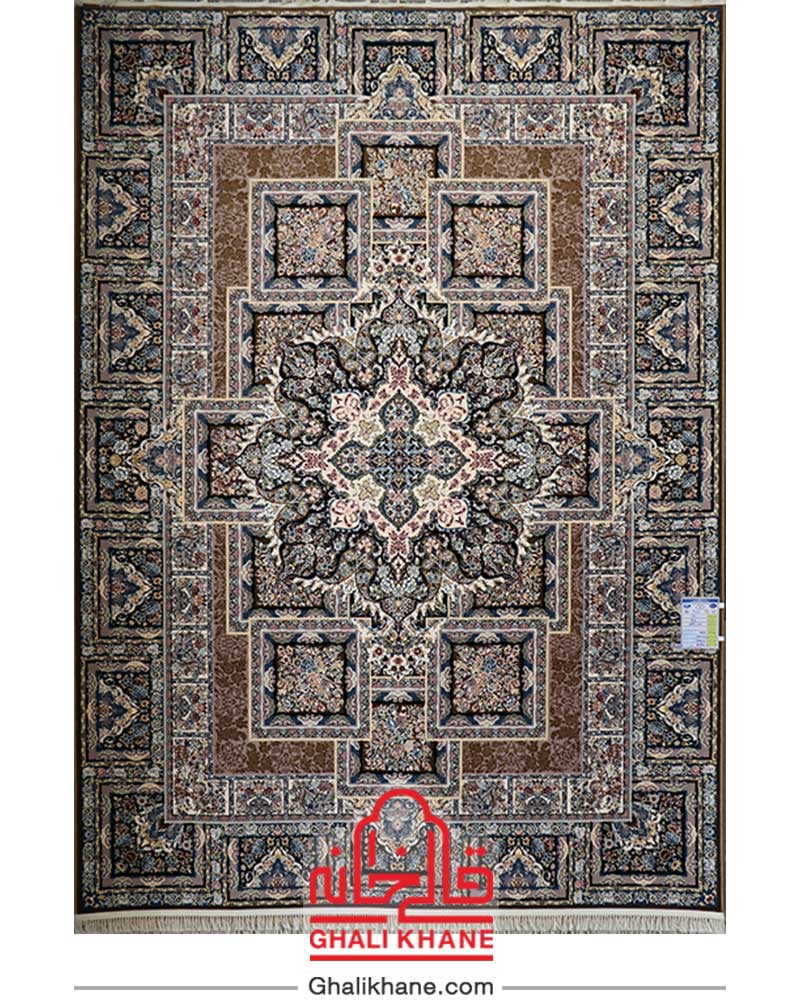 فرش زمرد مشهد کد 22000 گردویی