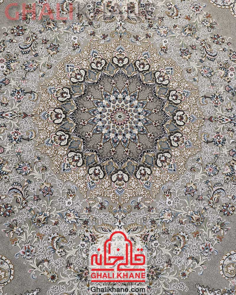 فرش زمرد مشهد کد 30003 سیلور جدید
