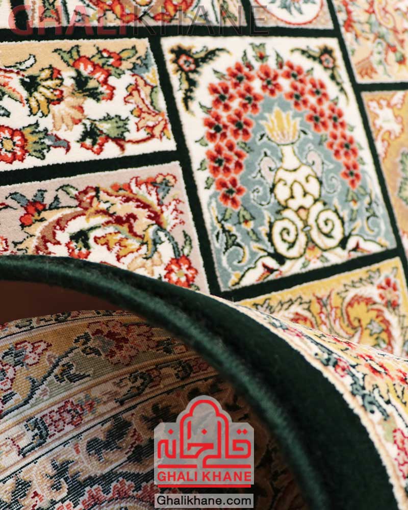 فرش ماشینی کویر یزد کلکسیون شهریار کد Q044-1099