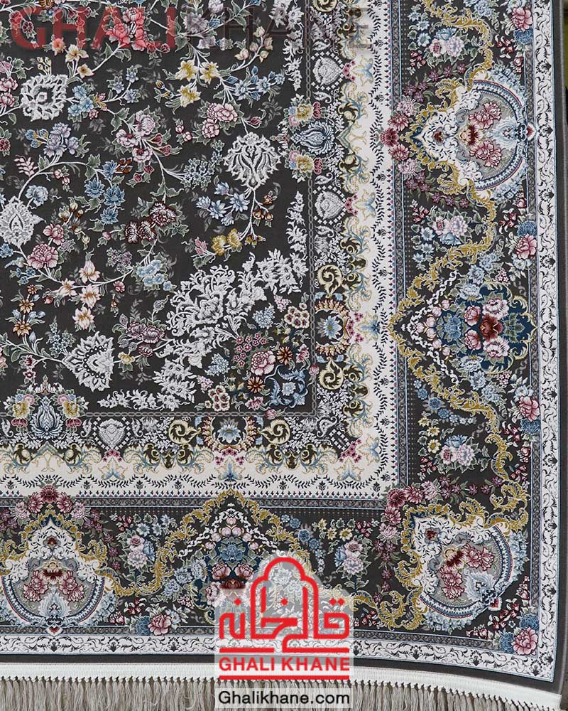 فرش زمرد مشهد کد 55003 الماسی