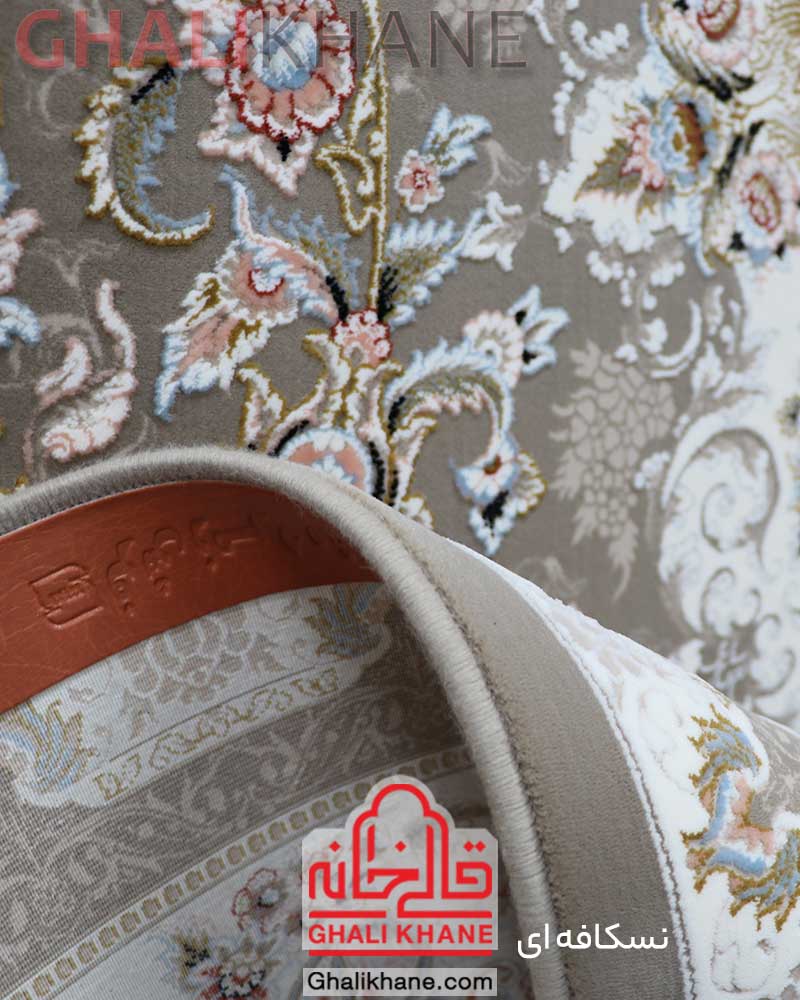 فرش زمرد مشهد کد 37000 نسکافه ای 1200 شانه