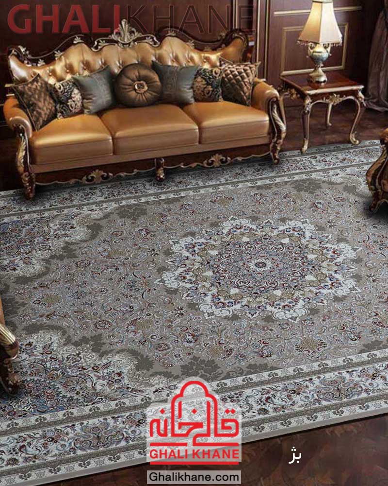 فرش زمرد مشهد کد 37000 بژ
