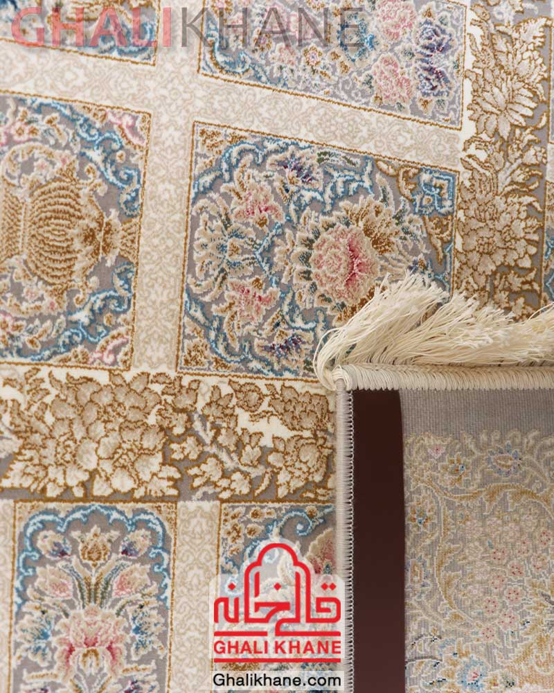 فرش کویر یزد کلکسیون نقش جهان کد E042-2030