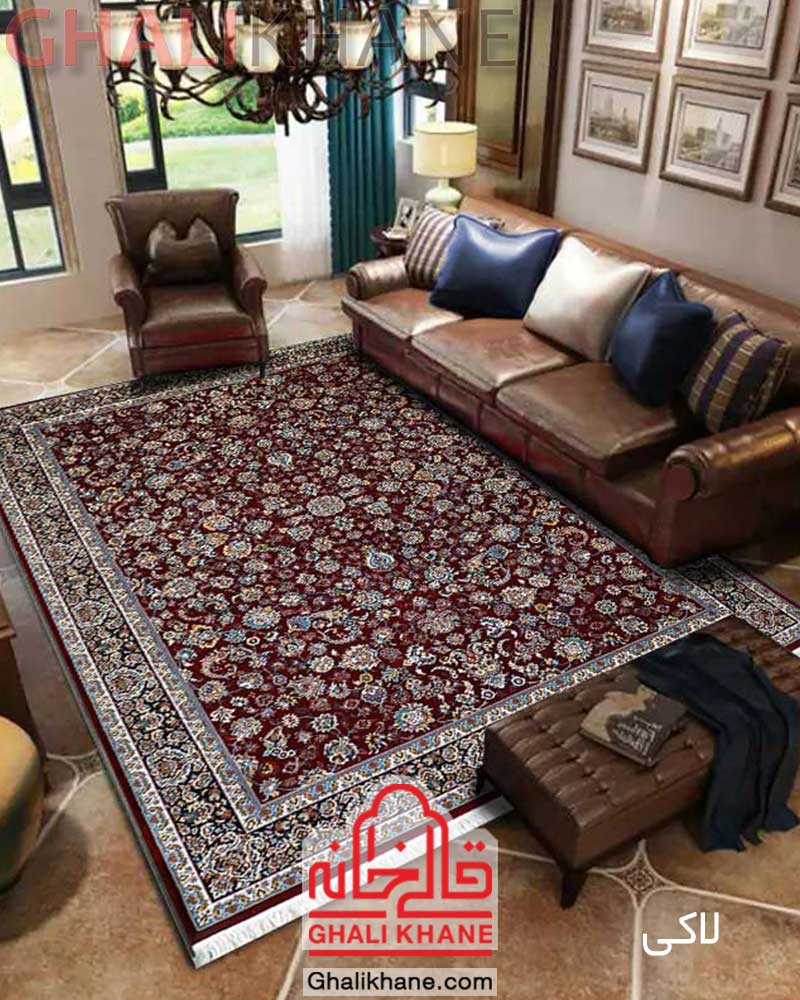 فرش نگین مشهد کد 2591 لاکی