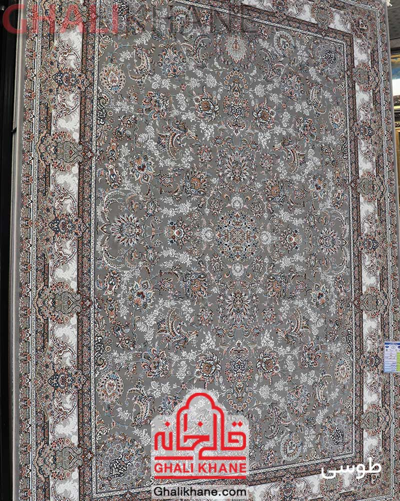 فرش نگین مشهد کد 1218 طوسی افشان