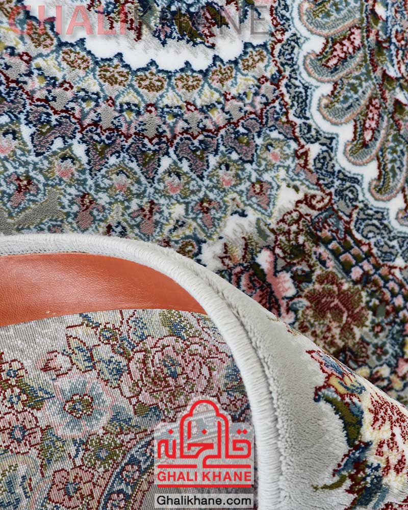 فرش زمرد مشهد طرح باغ ملک طوسی کد 25066