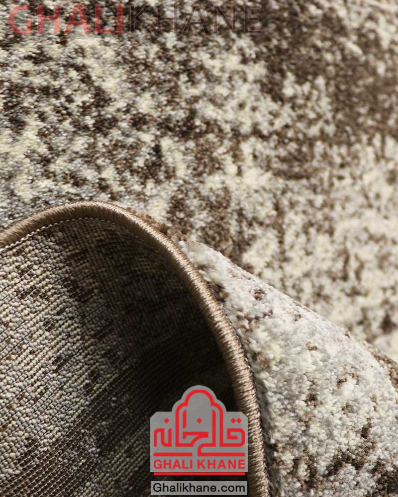 فرش ساوین کد 4118 نسکافه ای