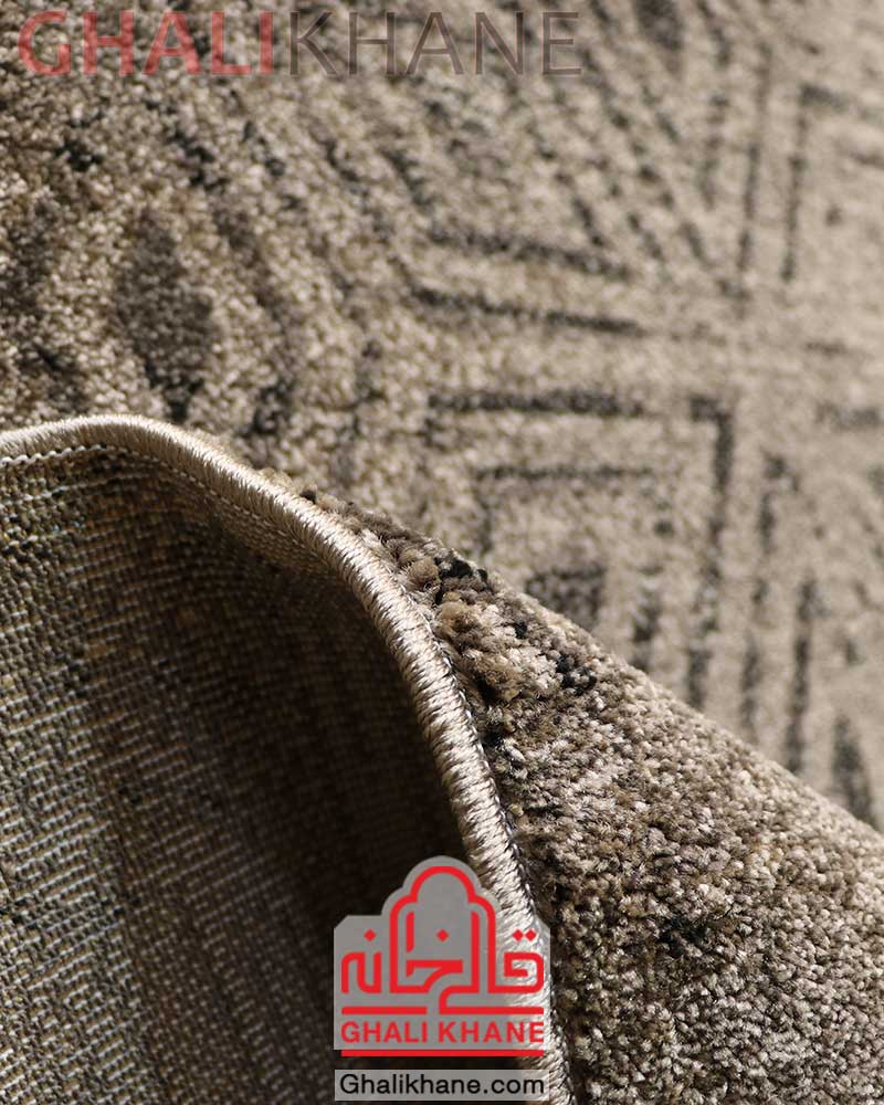 فرش ماشینی ساوین کد 4113 نسکافه ای