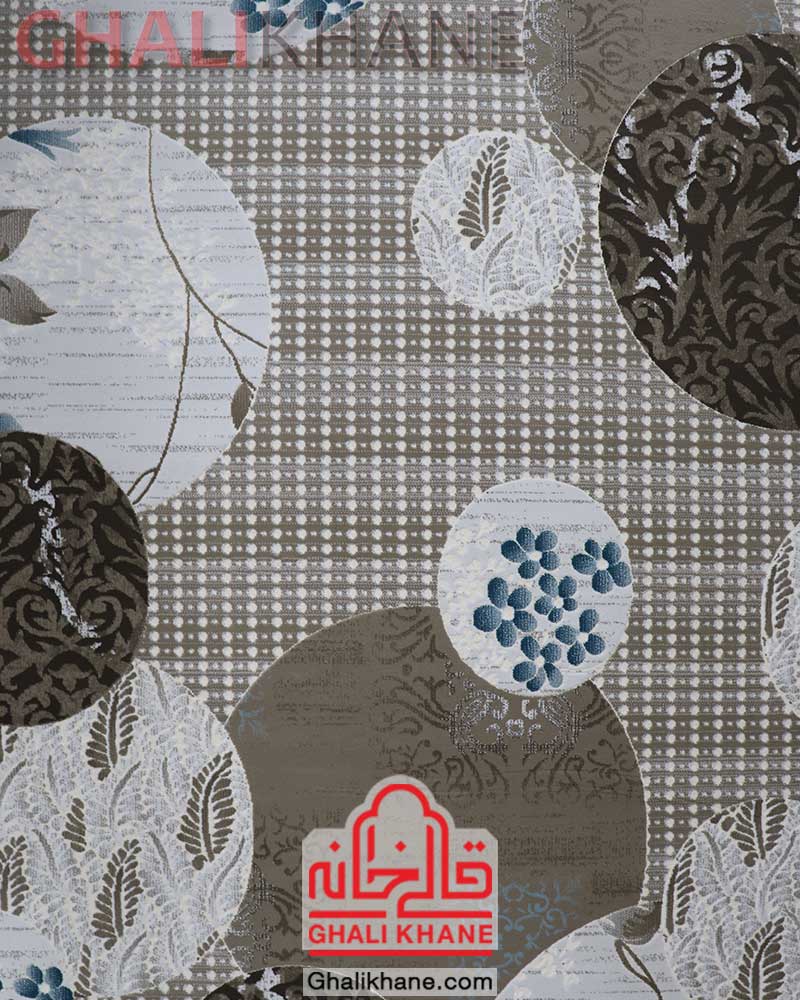 فرش زمرد مشهد کد 1706 آبی