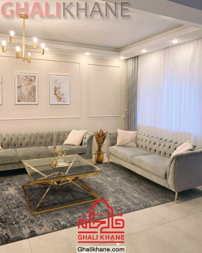 فرش زمرد مشهد کد 5113 طوسی