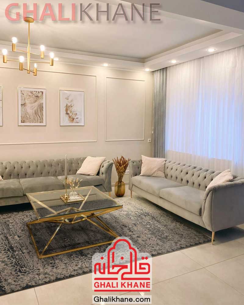 فرش زمرد مشهد طرح 5102 طوسی