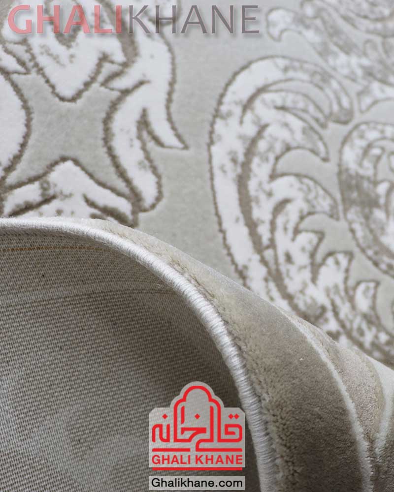 فرش زمرد مشهد کد 2108 بژ