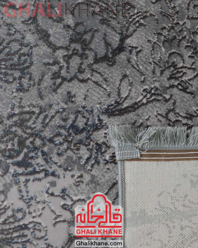 فرش فانتزی زمرد مشهد کد 5117 طوسی