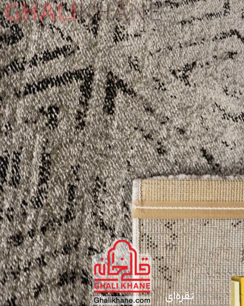 فرش ماشینی ساوین کد 4113 نقره ای روشن