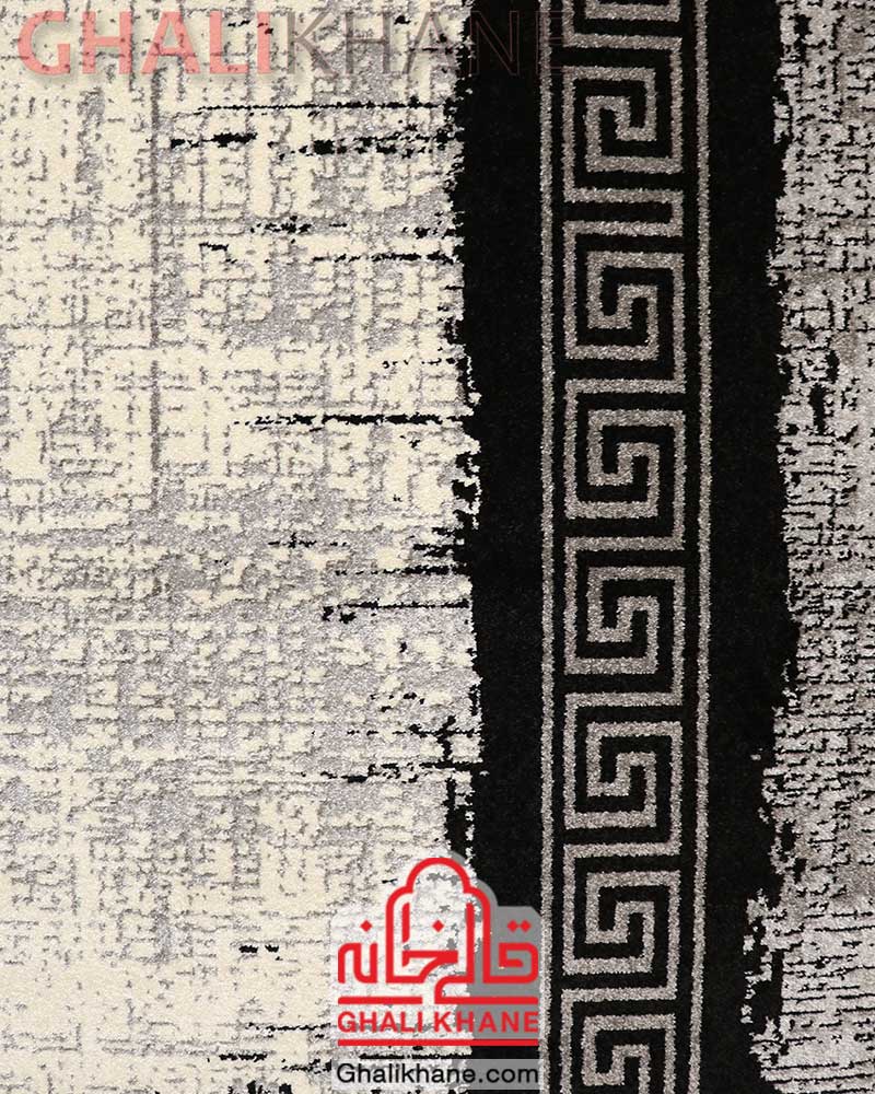 فرش ساوین طرح 4126 مشکی