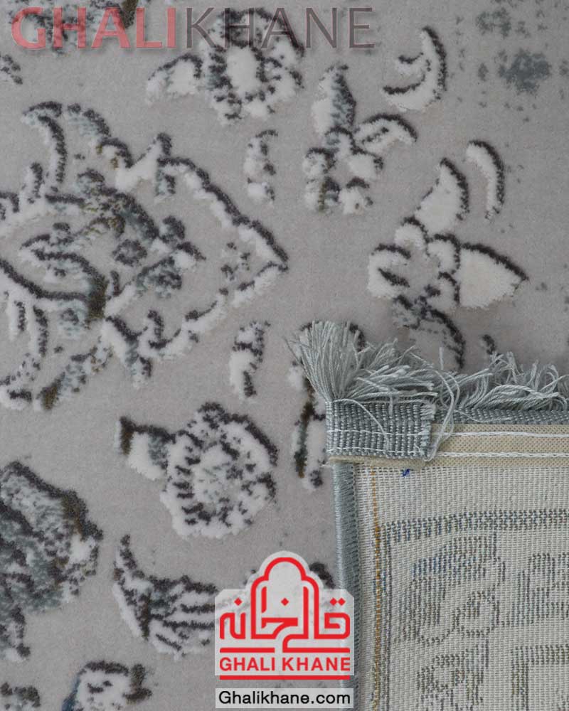 فرش زمرد مشهد کد 5105 طوسی