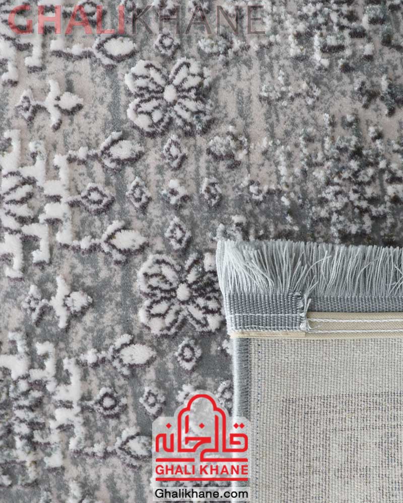 فرش زمرد مشهد کد 5104 طوسی