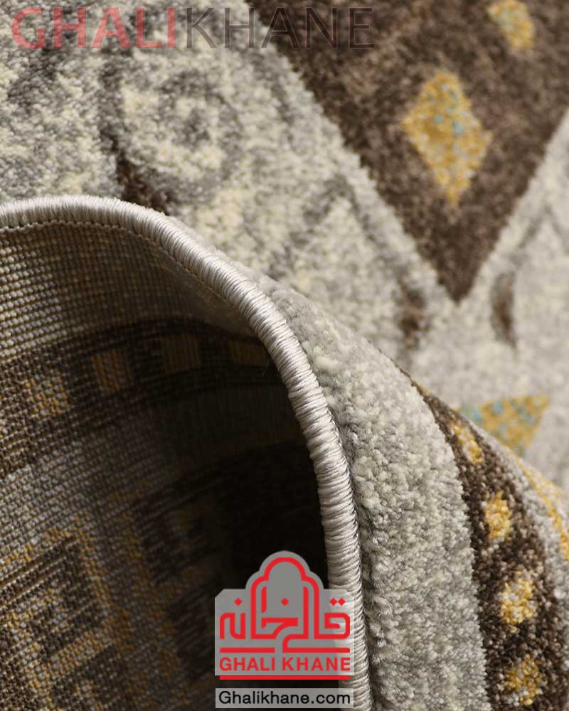 فرش ساوین کد 4114 کرم