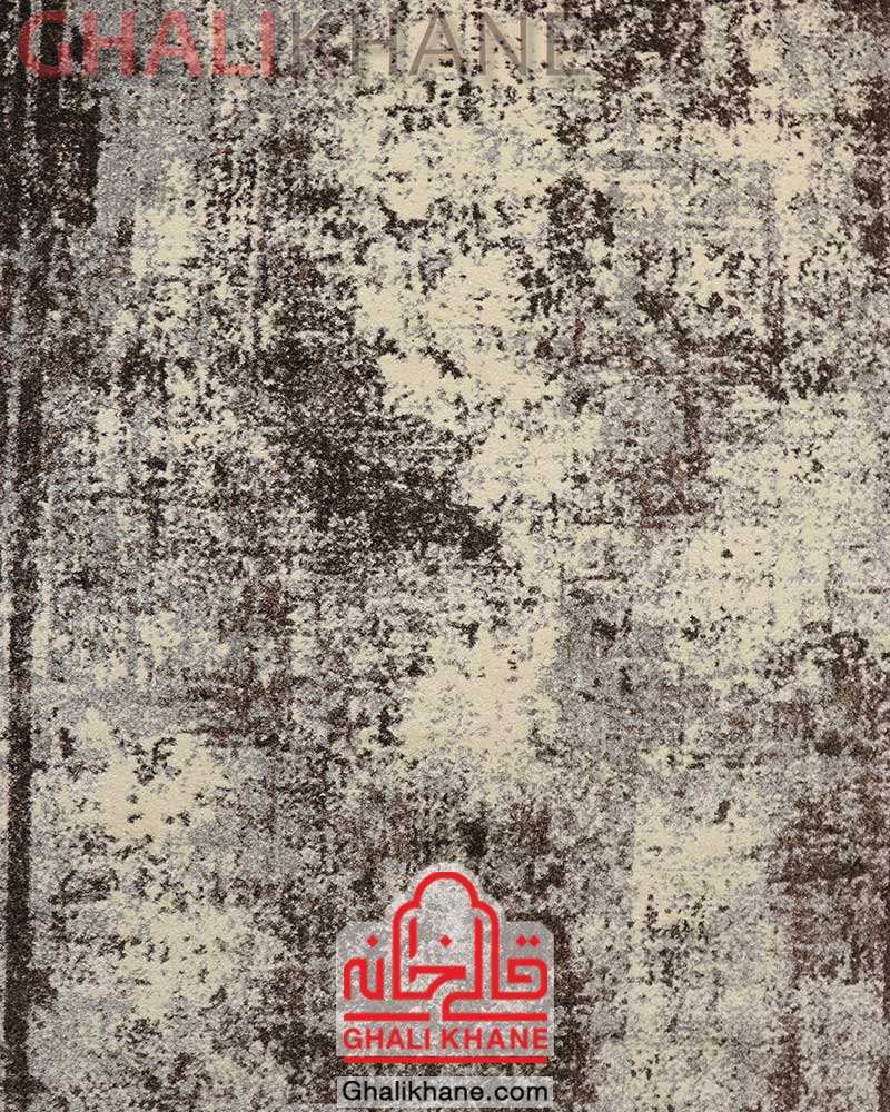 فرش ماشینی ساوین کد 4118 نسکافه ای