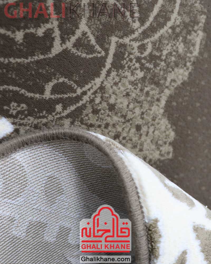 فرش زمرد مشهد کد 1715 صورتی