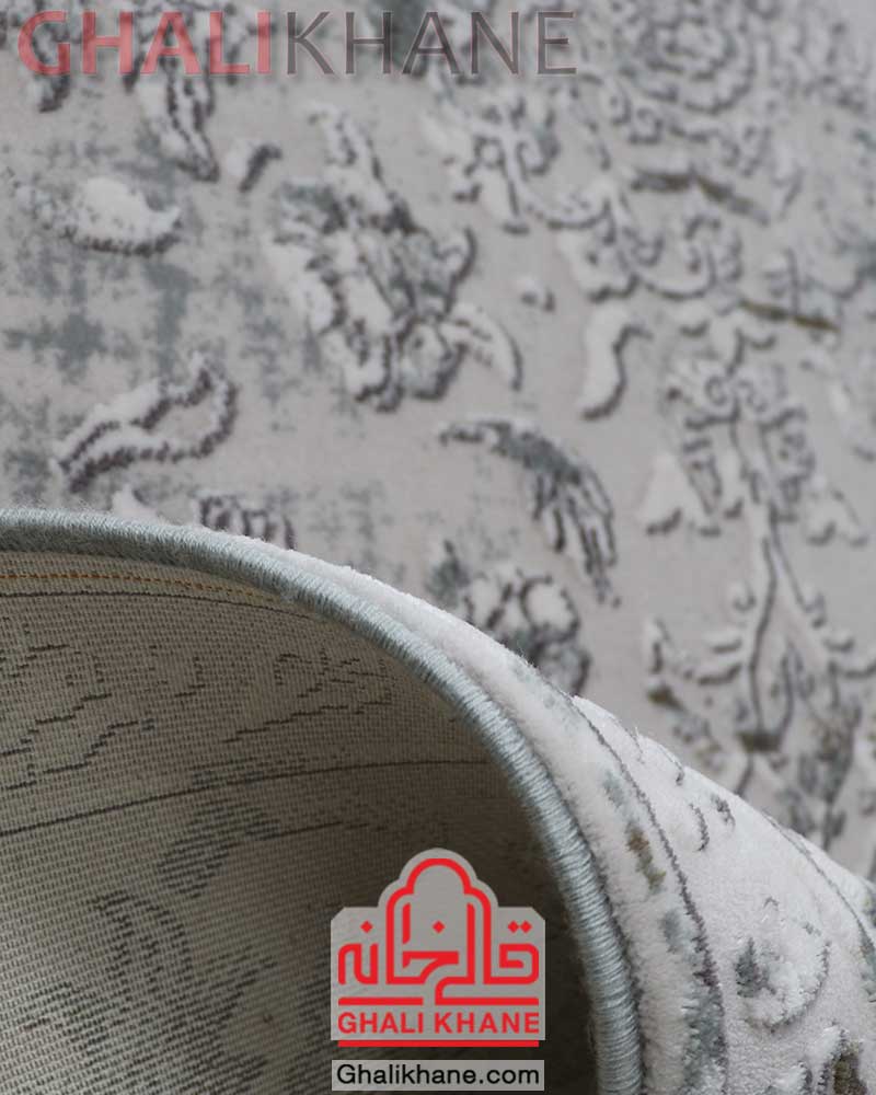 فرش زمرد مشهد کد 5105 طوسی