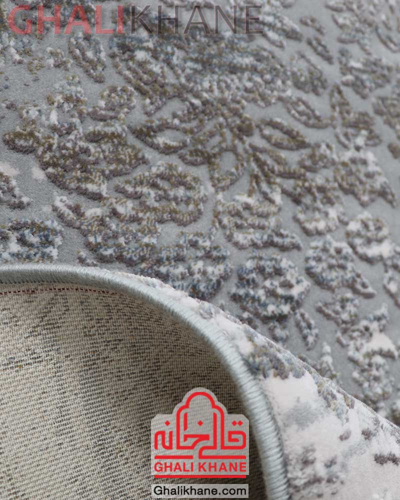 فرش زمرد مشهد کد 5107 طوسی