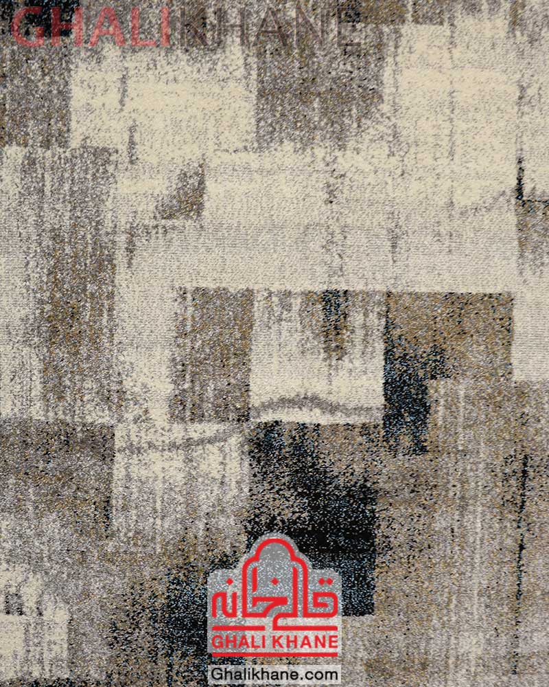 فرش ساوین طرح 4127 نقره ای روشن