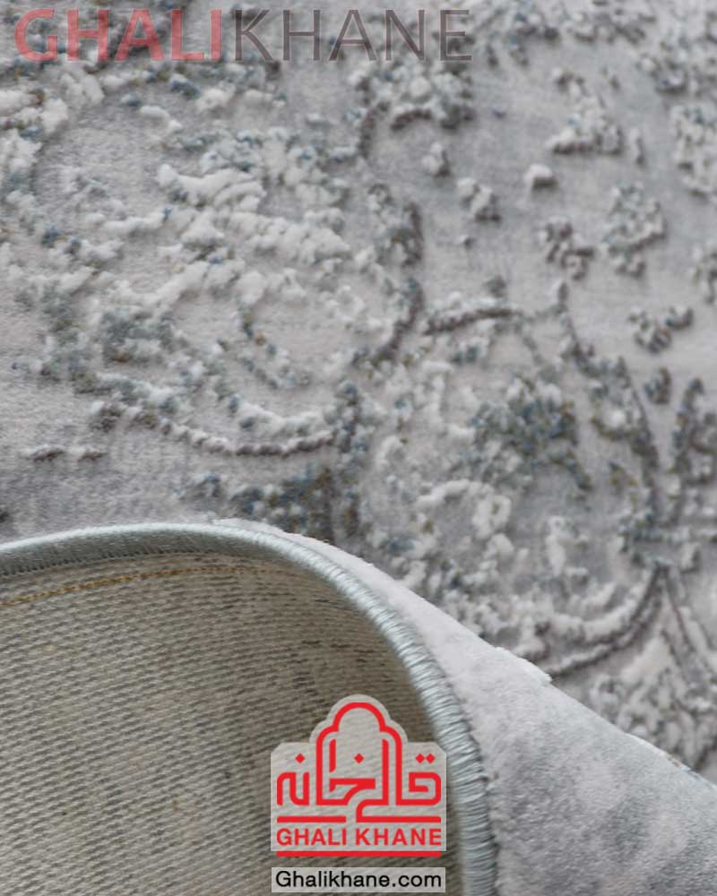 فرش زمرد مشهد کد 5108 طوسی