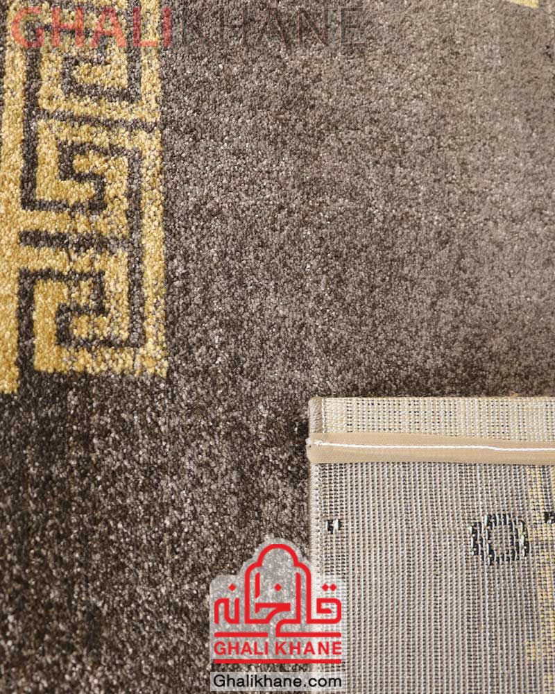 فرش ساوین کد 4120 نسکافه ای
