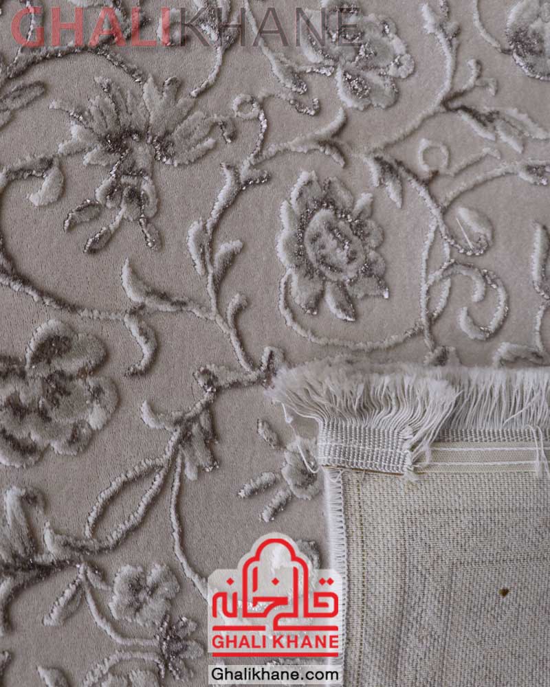 فرش زمرد مشهد کد 1902 کرم